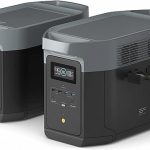 קיט תחנת כח ניידת ECOFLOW DELTA2MAX + תא הרחבה